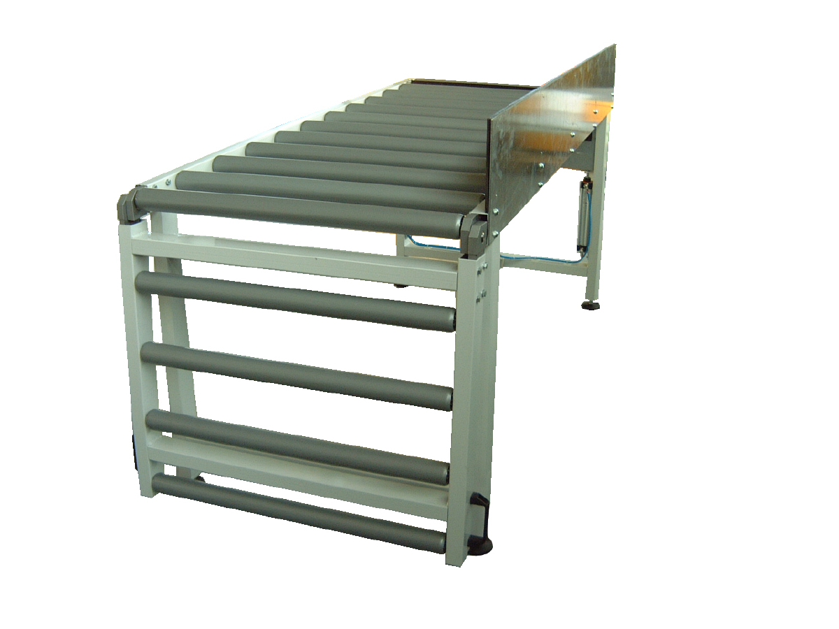 Folding idle roller